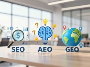 SEO vs AEO vs GEO